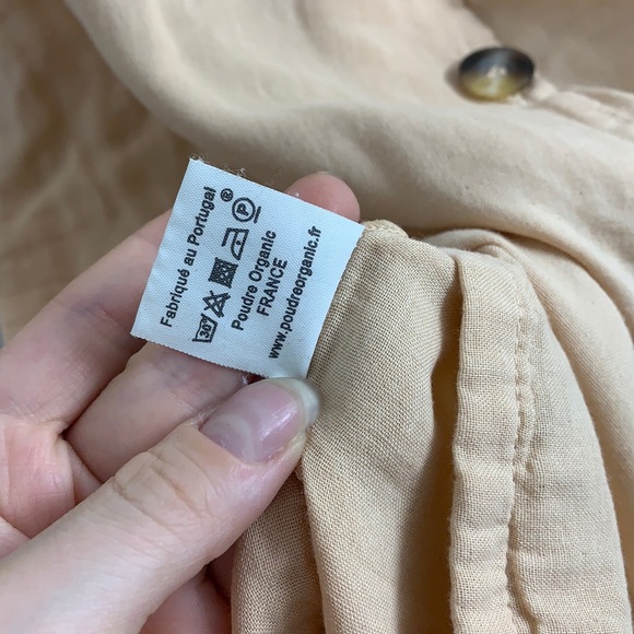 Poudre Organic Cotton Muslin Pear Blouse - Picture 9 of 9